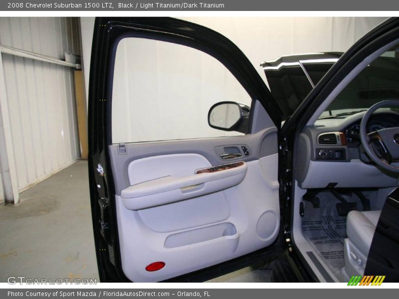Black / Light Titanium/Dark Titanium 2008 Chevrolet Suburban 1500 LTZ