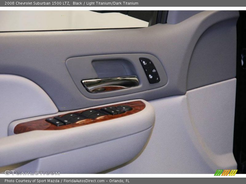 Black / Light Titanium/Dark Titanium 2008 Chevrolet Suburban 1500 LTZ