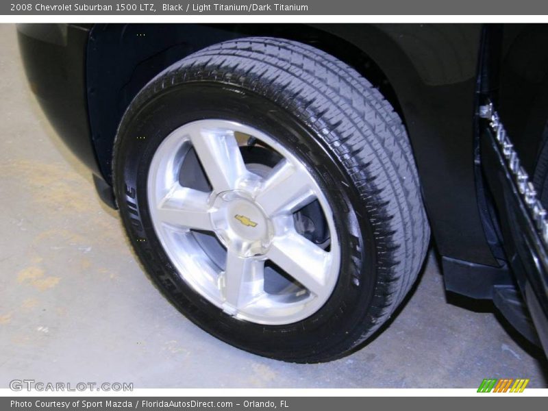 Black / Light Titanium/Dark Titanium 2008 Chevrolet Suburban 1500 LTZ