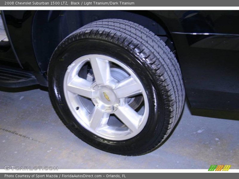 Black / Light Titanium/Dark Titanium 2008 Chevrolet Suburban 1500 LTZ