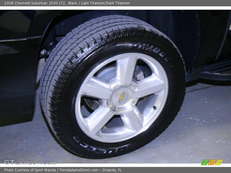 Black / Light Titanium/Dark Titanium 2008 Chevrolet Suburban 1500 LTZ