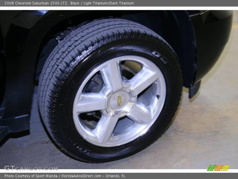Black / Light Titanium/Dark Titanium 2008 Chevrolet Suburban 1500 LTZ