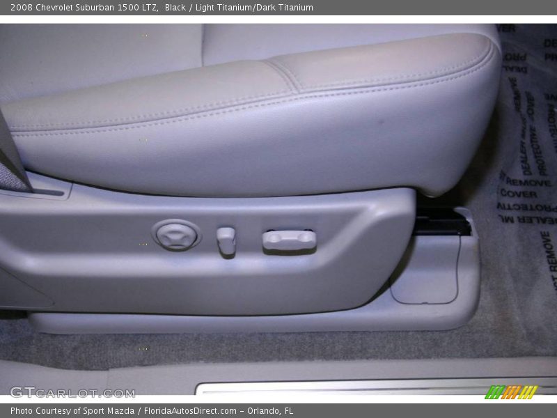 Black / Light Titanium/Dark Titanium 2008 Chevrolet Suburban 1500 LTZ