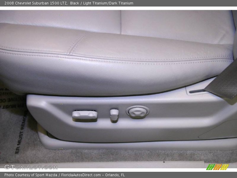 Black / Light Titanium/Dark Titanium 2008 Chevrolet Suburban 1500 LTZ