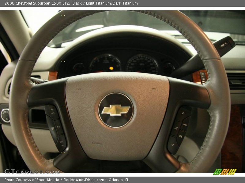 Black / Light Titanium/Dark Titanium 2008 Chevrolet Suburban 1500 LTZ