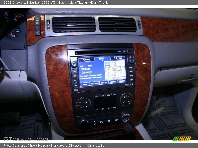 Black / Light Titanium/Dark Titanium 2008 Chevrolet Suburban 1500 LTZ