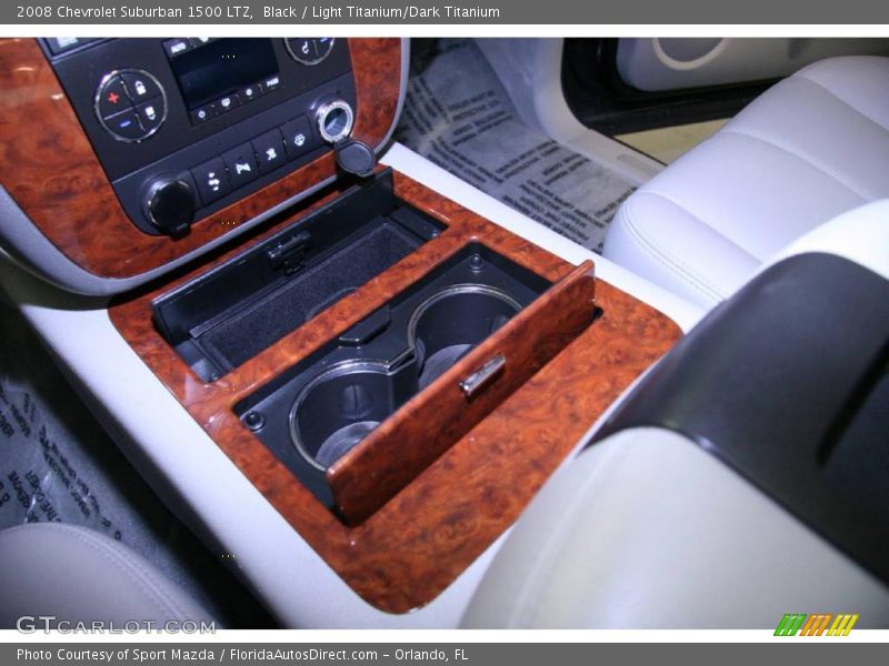 Black / Light Titanium/Dark Titanium 2008 Chevrolet Suburban 1500 LTZ