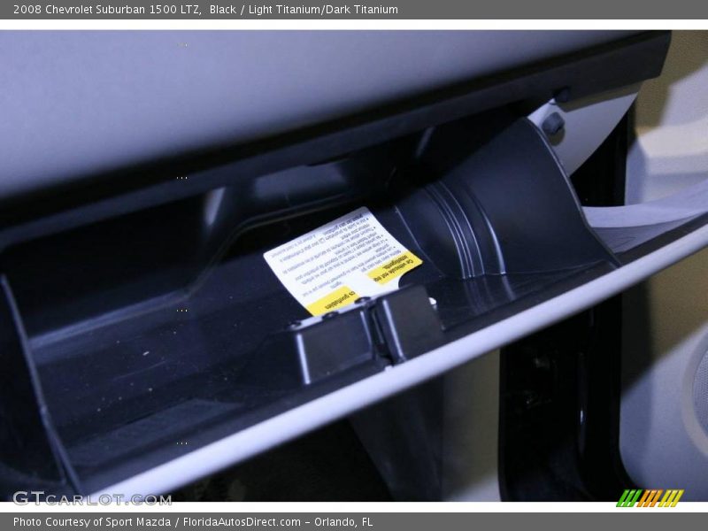 Black / Light Titanium/Dark Titanium 2008 Chevrolet Suburban 1500 LTZ