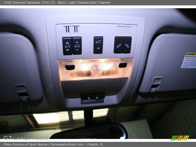Black / Light Titanium/Dark Titanium 2008 Chevrolet Suburban 1500 LTZ
