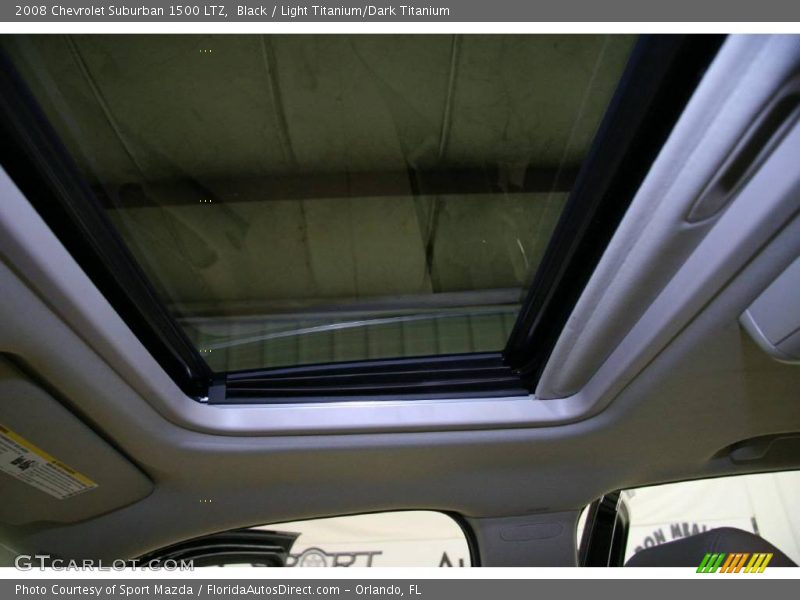 Black / Light Titanium/Dark Titanium 2008 Chevrolet Suburban 1500 LTZ