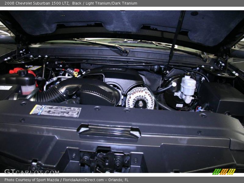 Black / Light Titanium/Dark Titanium 2008 Chevrolet Suburban 1500 LTZ