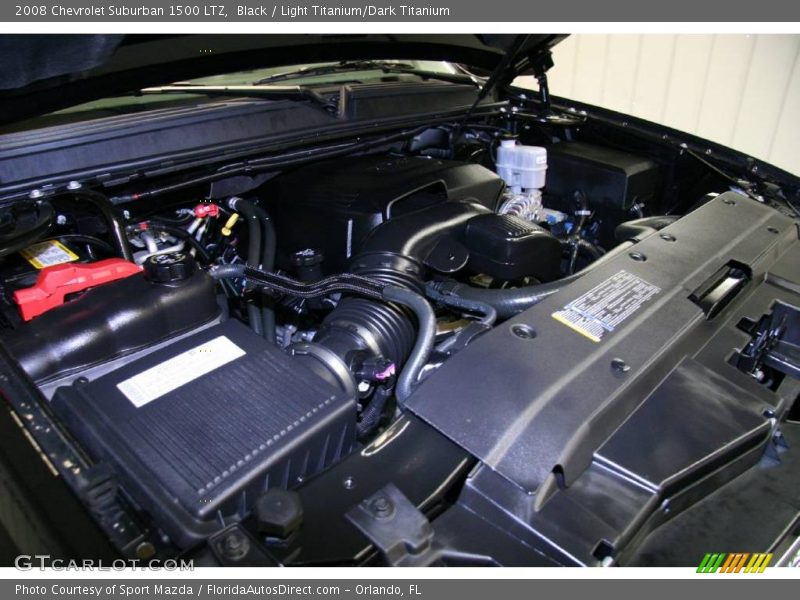 Black / Light Titanium/Dark Titanium 2008 Chevrolet Suburban 1500 LTZ
