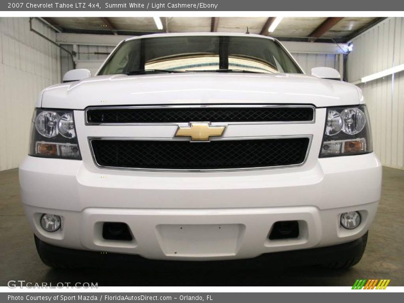 Summit White / Light Cashmere/Ebony 2007 Chevrolet Tahoe LTZ 4x4