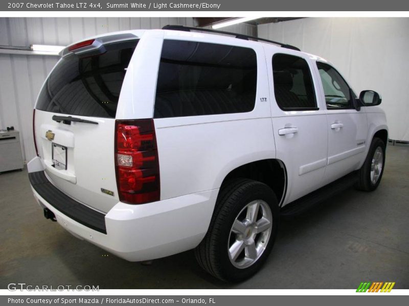 Summit White / Light Cashmere/Ebony 2007 Chevrolet Tahoe LTZ 4x4