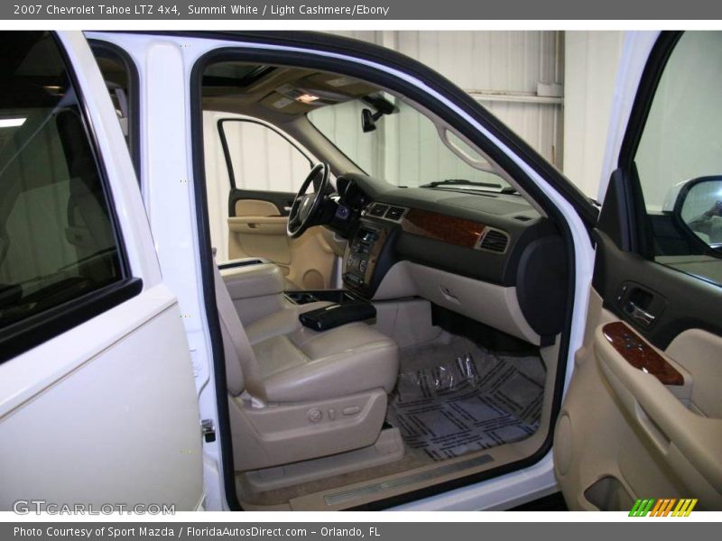 Summit White / Light Cashmere/Ebony 2007 Chevrolet Tahoe LTZ 4x4