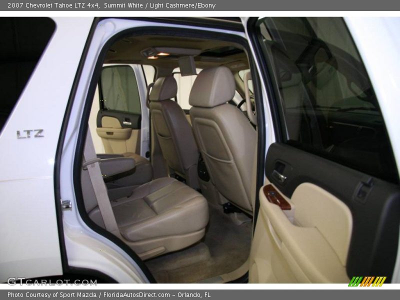 Summit White / Light Cashmere/Ebony 2007 Chevrolet Tahoe LTZ 4x4
