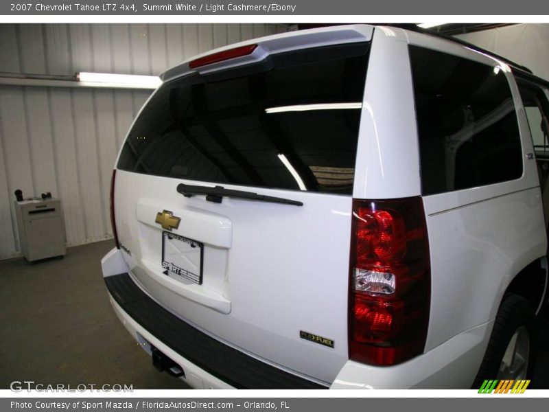 Summit White / Light Cashmere/Ebony 2007 Chevrolet Tahoe LTZ 4x4