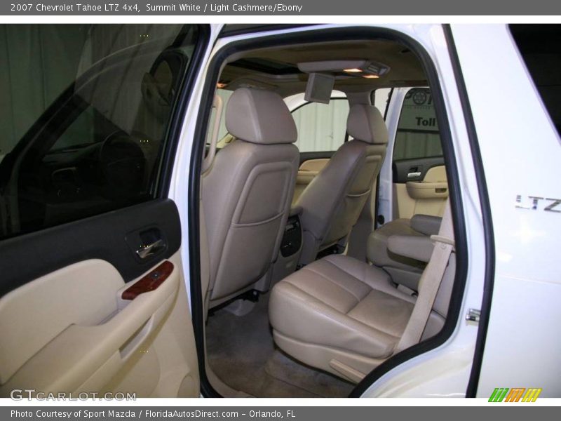 Summit White / Light Cashmere/Ebony 2007 Chevrolet Tahoe LTZ 4x4