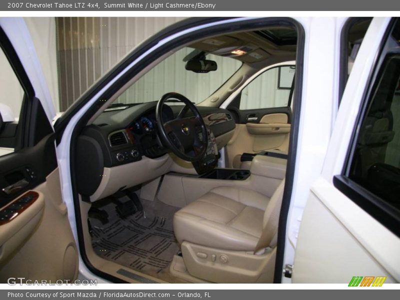 Summit White / Light Cashmere/Ebony 2007 Chevrolet Tahoe LTZ 4x4