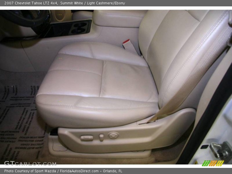 Summit White / Light Cashmere/Ebony 2007 Chevrolet Tahoe LTZ 4x4