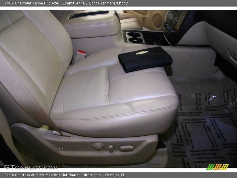 Summit White / Light Cashmere/Ebony 2007 Chevrolet Tahoe LTZ 4x4