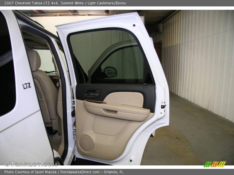Summit White / Light Cashmere/Ebony 2007 Chevrolet Tahoe LTZ 4x4