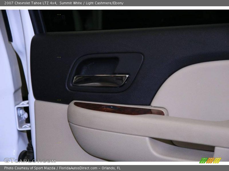 Summit White / Light Cashmere/Ebony 2007 Chevrolet Tahoe LTZ 4x4