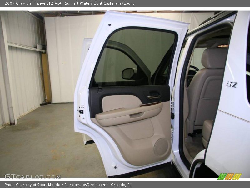 Summit White / Light Cashmere/Ebony 2007 Chevrolet Tahoe LTZ 4x4