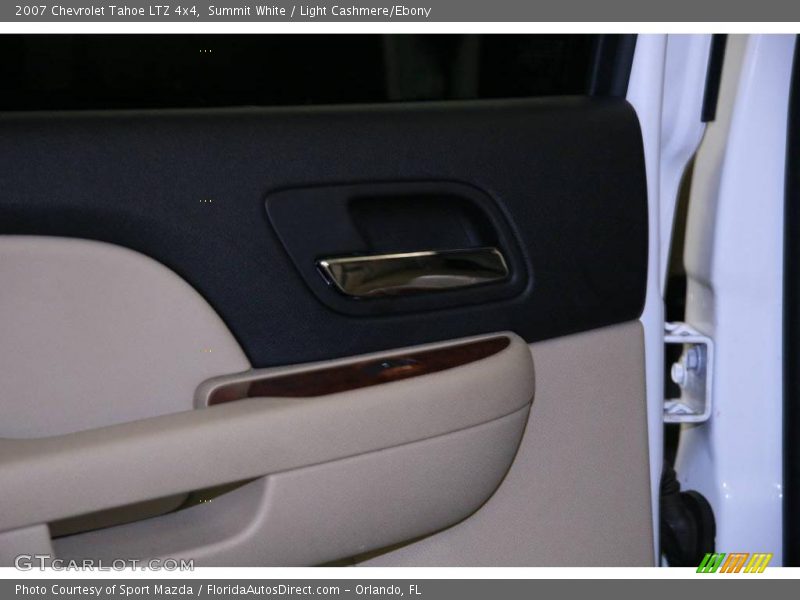 Summit White / Light Cashmere/Ebony 2007 Chevrolet Tahoe LTZ 4x4