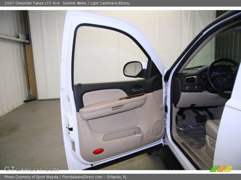 Summit White / Light Cashmere/Ebony 2007 Chevrolet Tahoe LTZ 4x4
