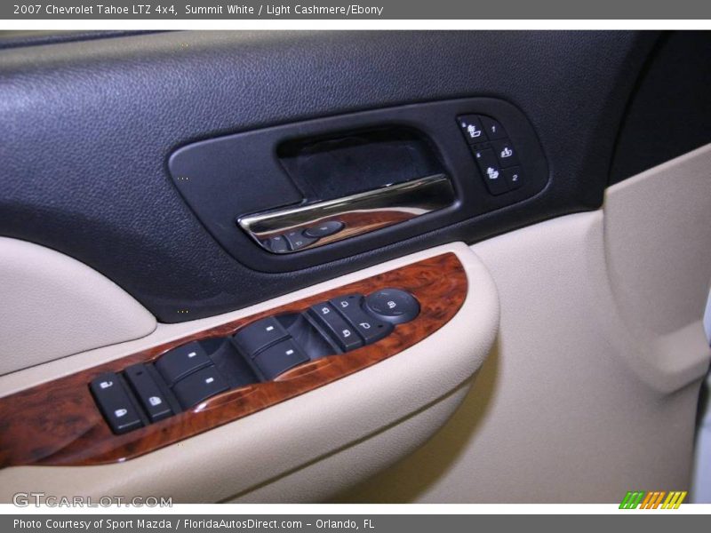 Summit White / Light Cashmere/Ebony 2007 Chevrolet Tahoe LTZ 4x4