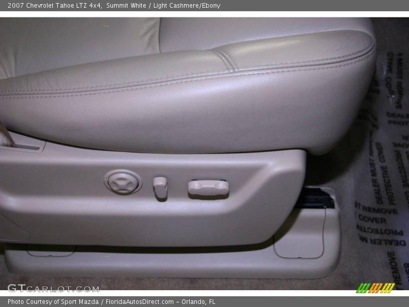 Summit White / Light Cashmere/Ebony 2007 Chevrolet Tahoe LTZ 4x4