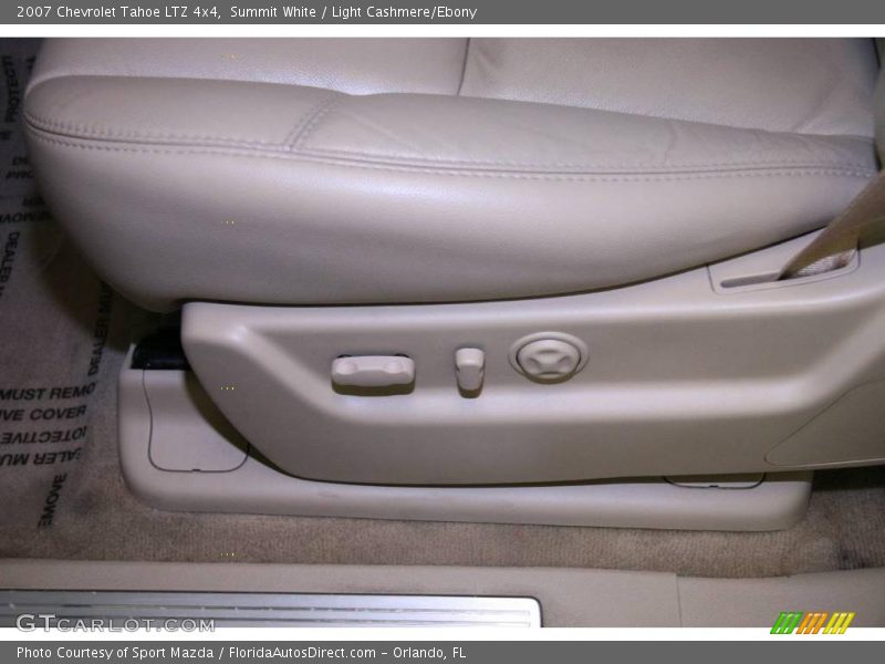 Summit White / Light Cashmere/Ebony 2007 Chevrolet Tahoe LTZ 4x4