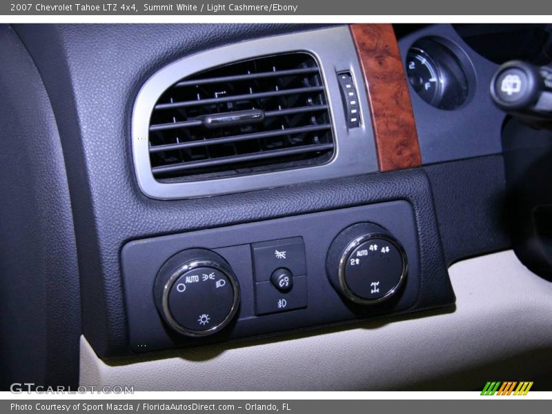 Summit White / Light Cashmere/Ebony 2007 Chevrolet Tahoe LTZ 4x4