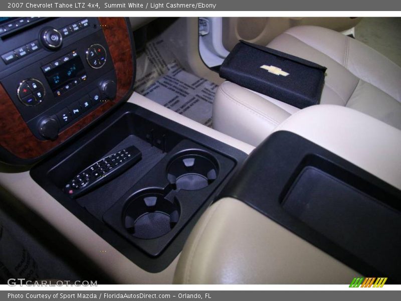 Summit White / Light Cashmere/Ebony 2007 Chevrolet Tahoe LTZ 4x4