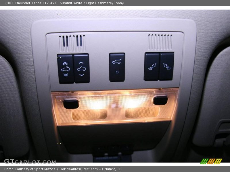 Summit White / Light Cashmere/Ebony 2007 Chevrolet Tahoe LTZ 4x4