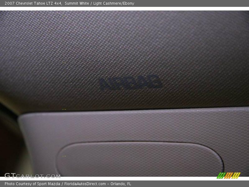 Summit White / Light Cashmere/Ebony 2007 Chevrolet Tahoe LTZ 4x4