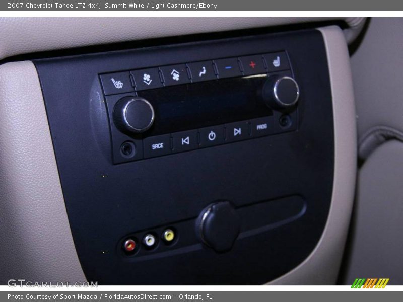 Summit White / Light Cashmere/Ebony 2007 Chevrolet Tahoe LTZ 4x4