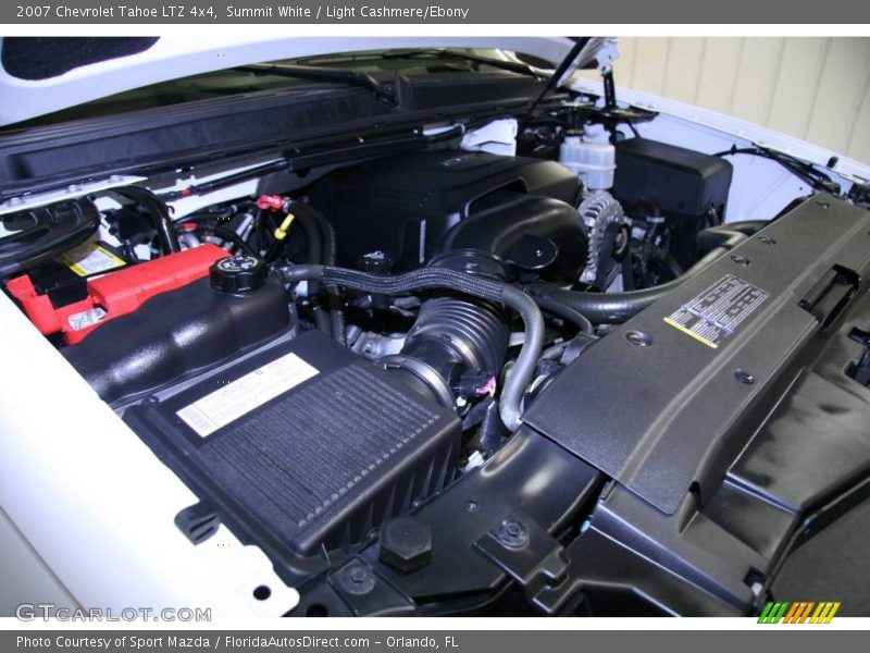 Summit White / Light Cashmere/Ebony 2007 Chevrolet Tahoe LTZ 4x4