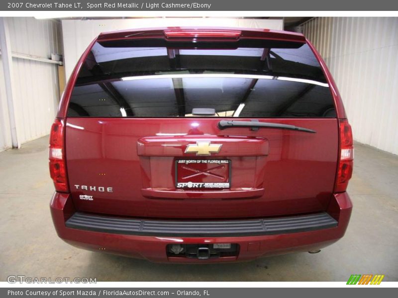 Sport Red Metallic / Light Cashmere/Ebony 2007 Chevrolet Tahoe LT