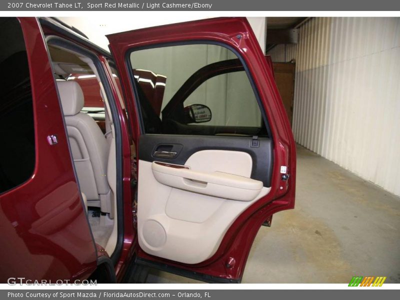Sport Red Metallic / Light Cashmere/Ebony 2007 Chevrolet Tahoe LT