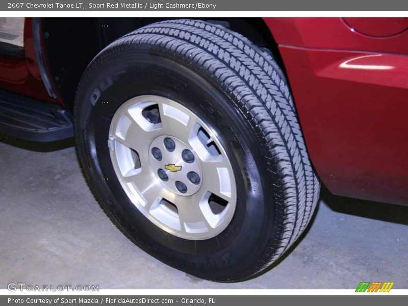 Sport Red Metallic / Light Cashmere/Ebony 2007 Chevrolet Tahoe LT