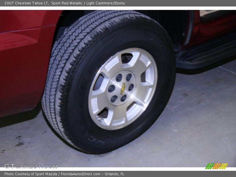 Sport Red Metallic / Light Cashmere/Ebony 2007 Chevrolet Tahoe LT