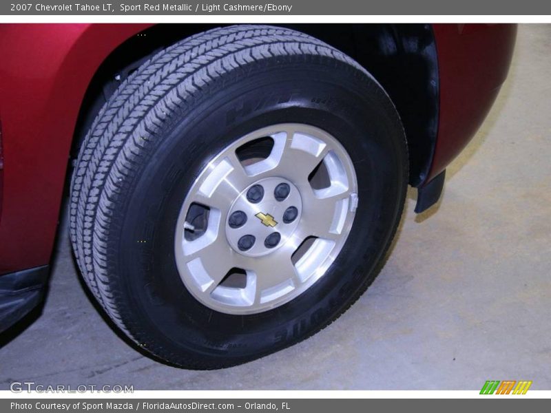 Sport Red Metallic / Light Cashmere/Ebony 2007 Chevrolet Tahoe LT