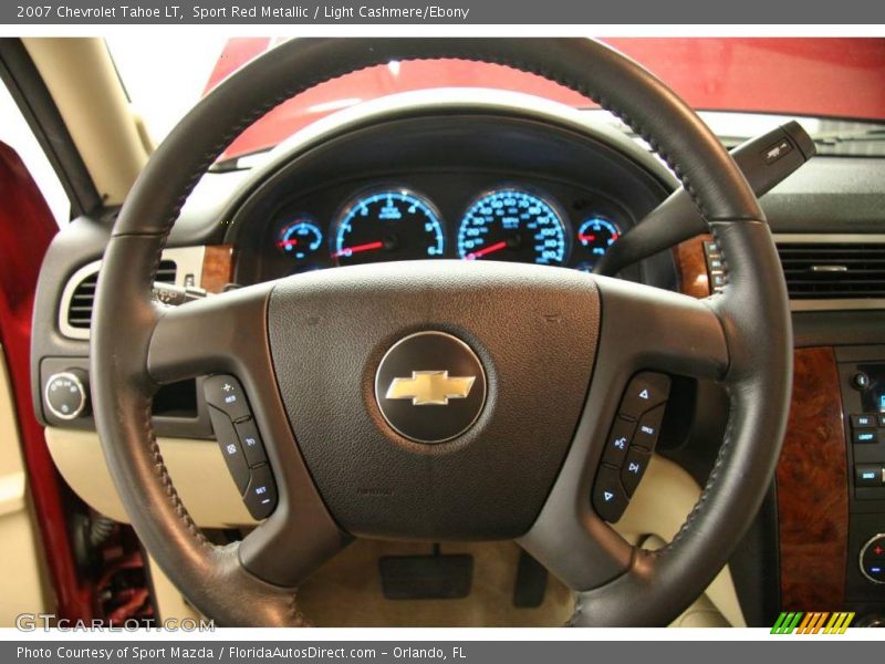 Sport Red Metallic / Light Cashmere/Ebony 2007 Chevrolet Tahoe LT