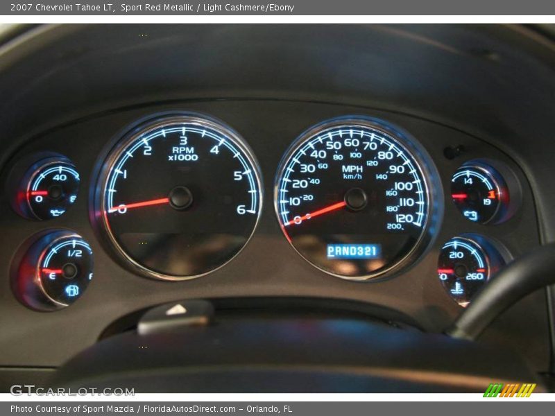 Sport Red Metallic / Light Cashmere/Ebony 2007 Chevrolet Tahoe LT