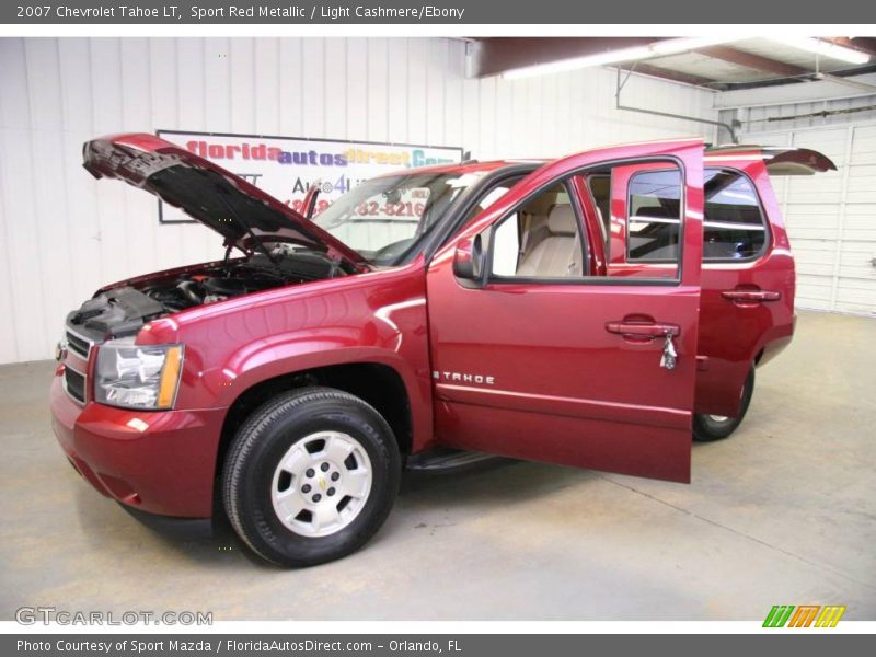 Sport Red Metallic / Light Cashmere/Ebony 2007 Chevrolet Tahoe LT