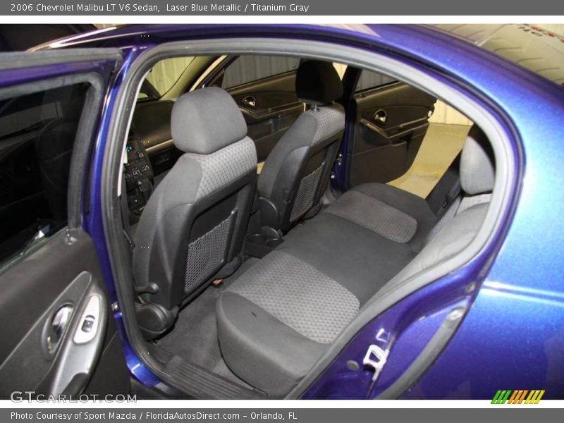Laser Blue Metallic / Titanium Gray 2006 Chevrolet Malibu LT V6 Sedan