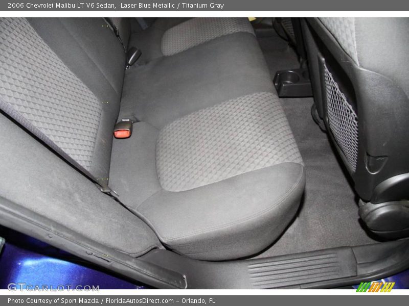 Laser Blue Metallic / Titanium Gray 2006 Chevrolet Malibu LT V6 Sedan