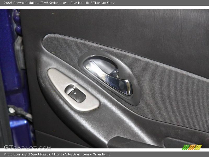 Laser Blue Metallic / Titanium Gray 2006 Chevrolet Malibu LT V6 Sedan